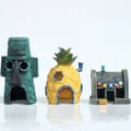 Miniatyrbillede 3 af 5: AQUARIUM DECORATION TOTEM Moai statue 15cm til akvarium