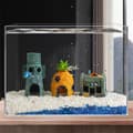 Miniatyrbillede 4 af 5: AQUARIUM DECORATION TOTEM Moai statue 15cm til akvarium