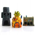 Miniatyrbillede 2 af 5: AQUARIUM DECORATION TOTEM Moai statue 15cm til akvarium