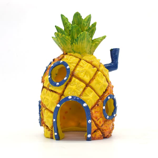 AKVARIEDEKORATION Ananas 12cm L för akvarium