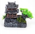 Miniatyrbillede 9 af 11: DEKORATION AKVARIUM Dekoration SMUK japansk hus XL 15cm