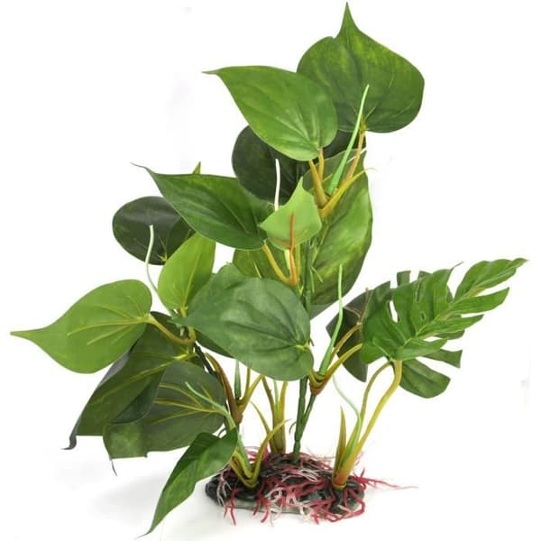 Konstgjord akvarieväxt - DIGIFLEX - 30 cm - Realistiskt utseende - Gröna löv - Slitstark plast