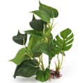 Miniatyrbild 2 av 4: Konstgjord akvarieväxt - DIGIFLEX - 30 cm - Realistiskt utseende - Gröna löv - Slitstark plast