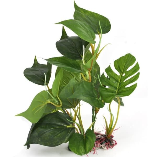 Konstgjord akvarieväxt - DIGIFLEX - 30 cm - Realistiskt utseende - Gröna löv - Slitstark plast