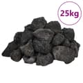Miniatyrbild 2 av 2: Lavagrus 25 kg svart 3-5 cm