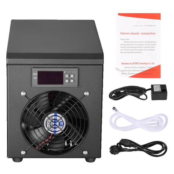 Akvariumvattenkylare, exakt temperaturkontroll, tyst drift,Kylare, EU-kontakt 220V Akvariumvattenkylare, exakt temperaturkontroll, tyst drift,Kylare, EU-kontakt 220V