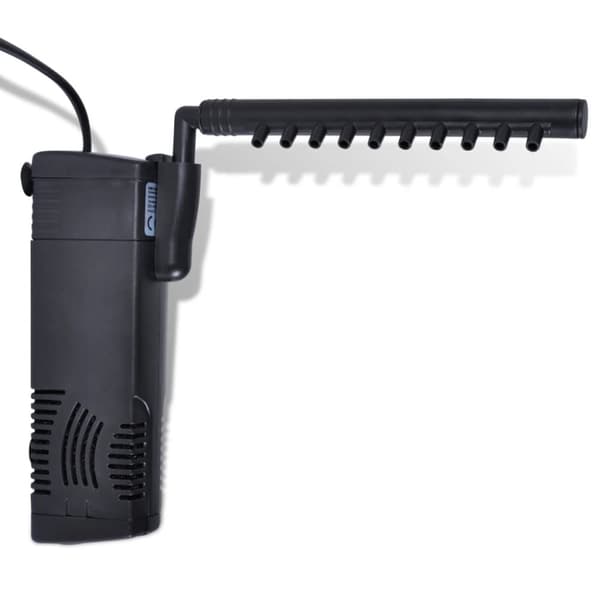 vidaXL Filterpump för akvarier med aktivt kol 300 L/tim.