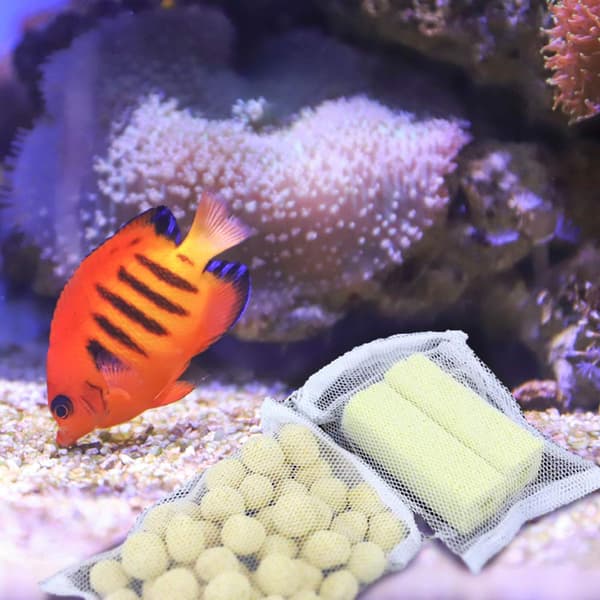 INF Filterposer til akvarie 5-pak Hvid 30×25 cm