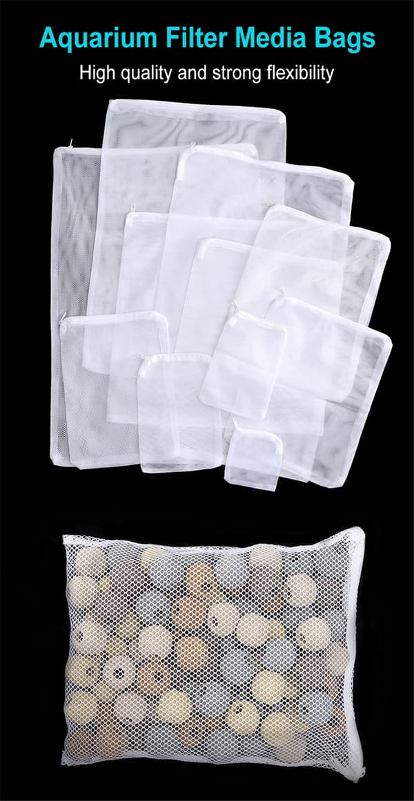 INF Filterposer til akvarie 5-pak Hvid 30×25 cm