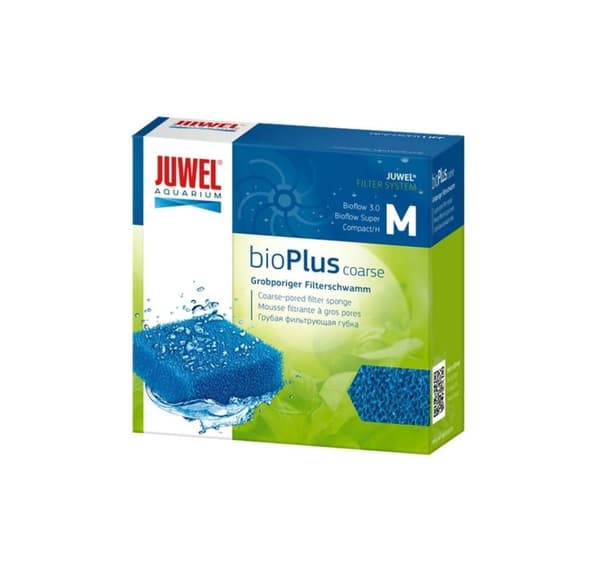 Suodatinmateriaali bioPlus coarse M (Compact) - Karkeahuokoinen suodatinsieni