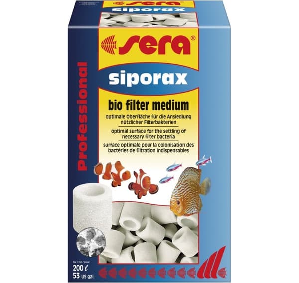 Filtermedie sera siporax Professional 15 mm 500 ml