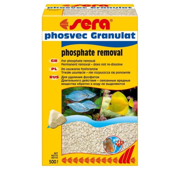 Filter media sera Phosvec Granulat 500 g
