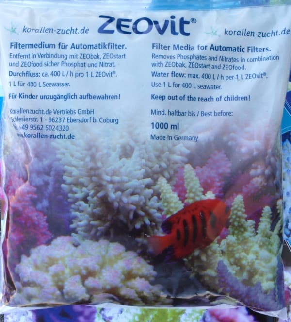Korallen Zucht Zeovit 1000ml Automatisk