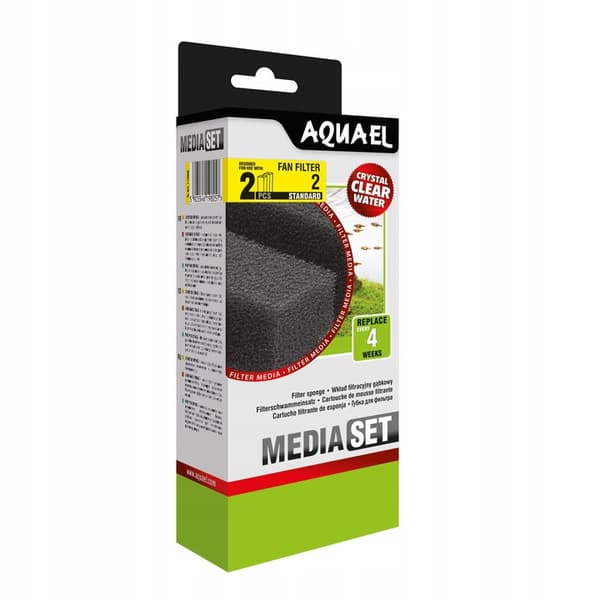 Aquael Svampepatron FAN 2 PLUS (2 stk.)