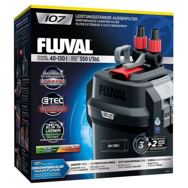 FLUVAL Serie 7 107 Eksternt Filter 50-150 L til Akvarium