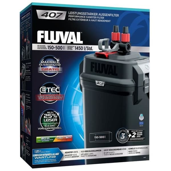 FLUVAL Series 7 407 Akvaarion ulkosuodatin