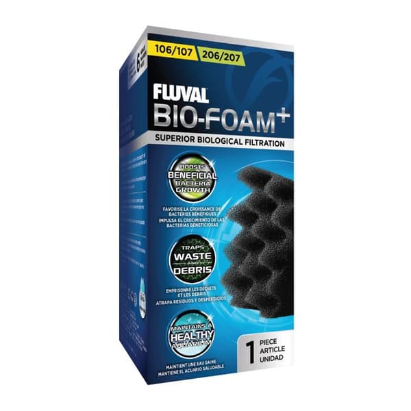FLUVAL Bio-Foam Block - Bio- ja mekaaninen vaahto makean veden ja suolaisen veden akvaarioihin