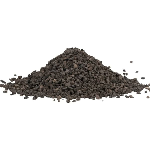 vidaXL Basaltgrus 25 kg svart 5-8 mm