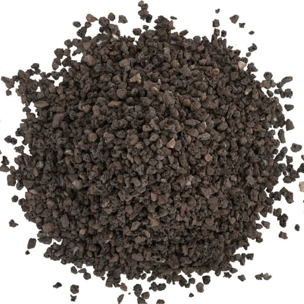 vidaXL Basaltgrus 10 kg svart 5-8 mm