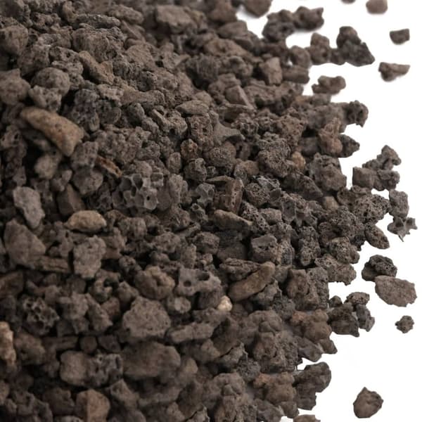 vidaXL Basaltgrus 10 kg svart 5-8 mm