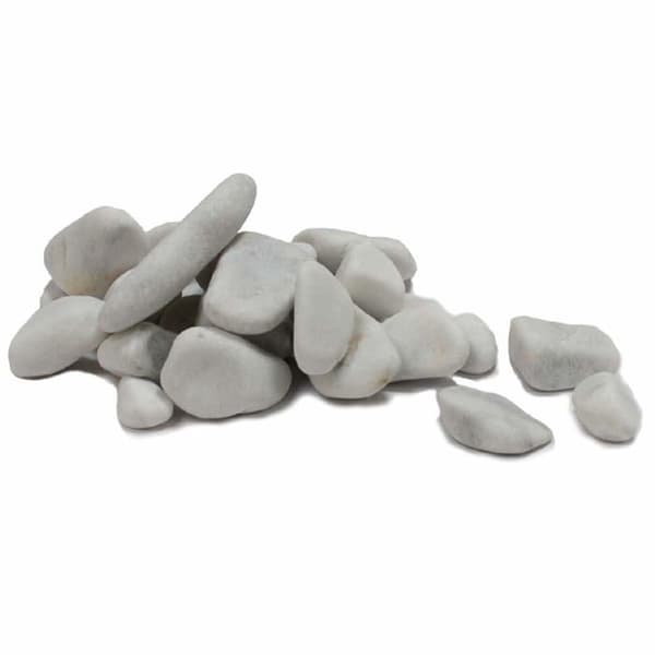 Amtra - A4022970 - Pebble Decoration for Aquarium, Vit, 2-4 cm, 5 kg