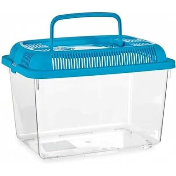Akvarium - Mascow - 7L - Plast - Blå - 20x20x30 cm