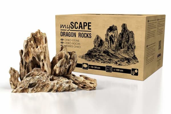 Arka aquatics - MSRD10 - myScape-Rocks Dragon Natursten för sötvattensakvarium och terrarium Storlek L 100 cm