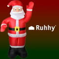 Miniatyrbilde 2 av 11: Oppblåsbar Santa Ruhhy 22624
