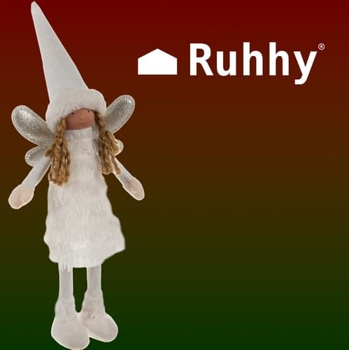 Fairy - vit julfigur Ruhhy 22342