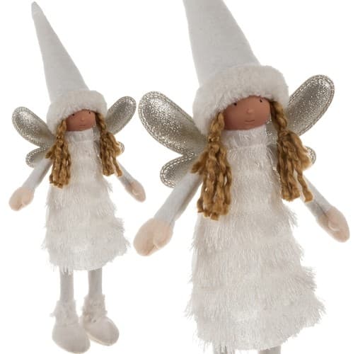 Fairy - vit julfigur Ruhhy 22342