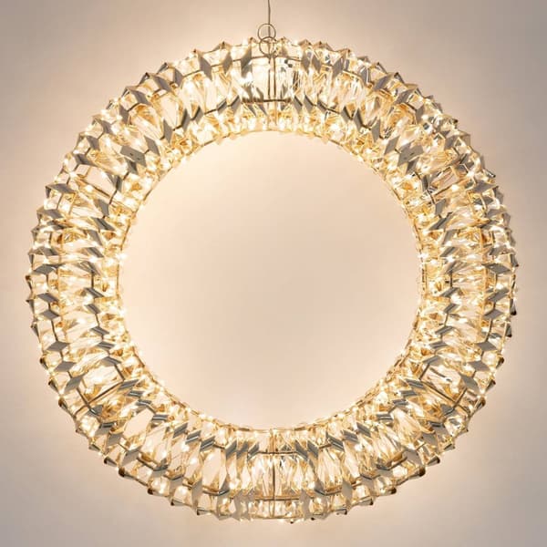 Julbelysning krans 58 cm varmvit 960 LED IP44 inomhus/utomhus