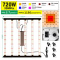 Miniatyrbillede 2 af 2: Full Spectrum LED Vækstlys, 240W/480W/720W Muligheder, Høj Effektivitet med 2,7 μmol/J,720W