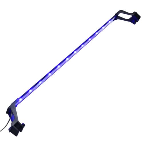 Akvariebelysning med klämmor 90-105 cm blå och vit