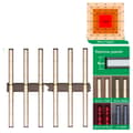 Miniatyrbillede 1 af 2: Fuldspektret LED vækstlys, 770W effekt, 2400 LED'er,770W