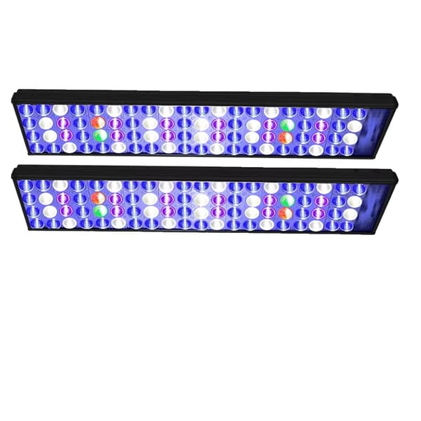 Marine LED Akvarielampe, Fuldspektrum, WiFi App Kontrol,Til 100-140 cm, EU stik