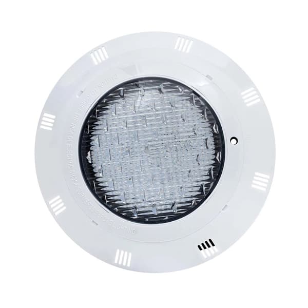 RGB LED Pool Light, IP68 Vattentät, Bred Strålvinkel,VIT, 36W