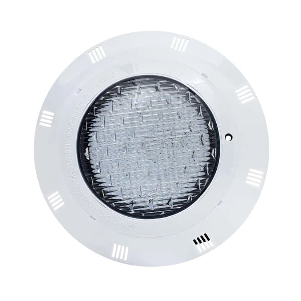 RGB LED Pool Light, IP68 Vattentät, Bred Strålvinkel,VIT, 36W