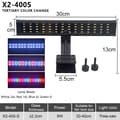 Miniatyrbild 2 av 2: LED Akvarielampa, Ultratunn Design, Klämfäste,400S-9W, EU-plugg