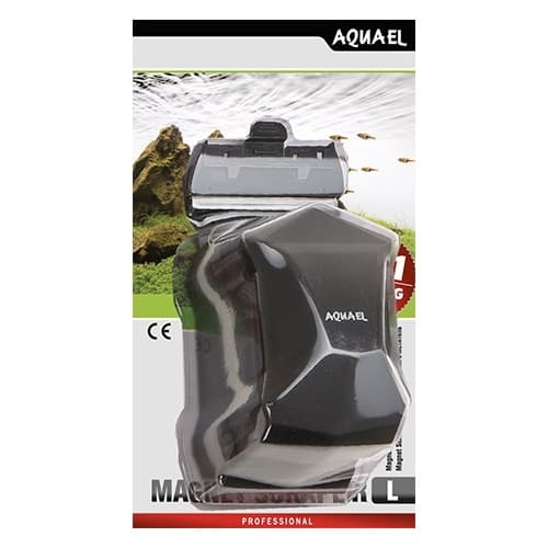 Magnet Scraper 2 In 1 Algmagnet L Svart
