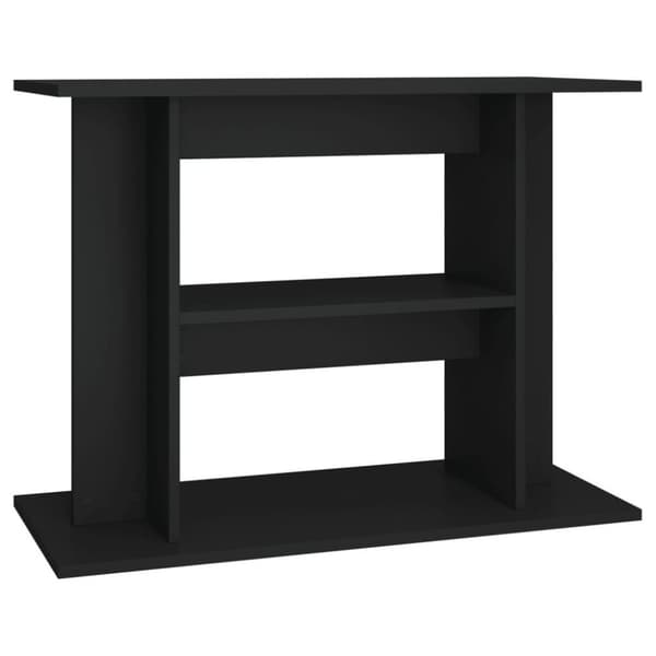 vidaXL Akvariumstativ svart 80x35x60 cm konstruert tre
