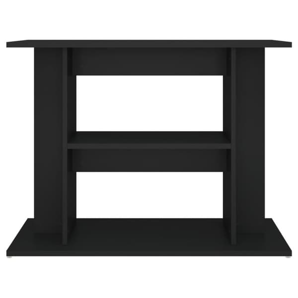 vidaXL Akvariumstativ svart 80x35x60 cm konstruert tre