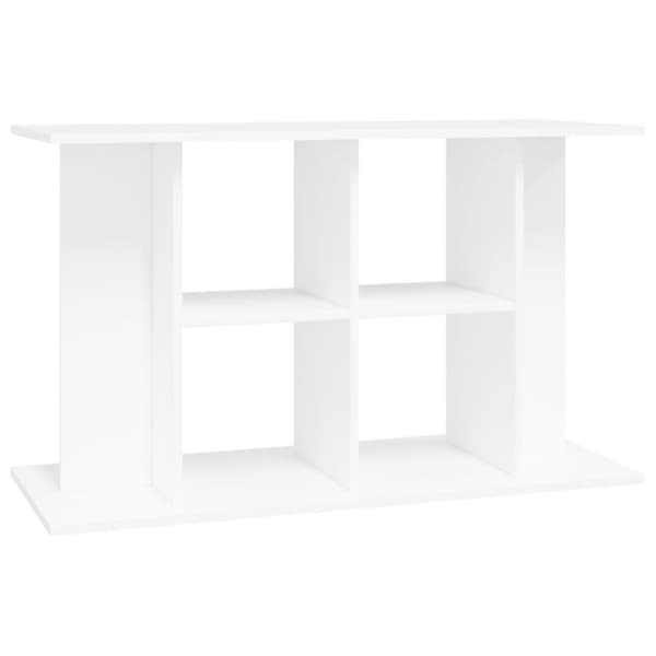 vidaXL akvariebord 100x40x60 cm konstrueret træ hvid