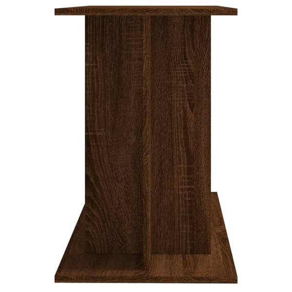 vidaXL Akvariumstativ brun eik 100x40x60 cm konstruert tre