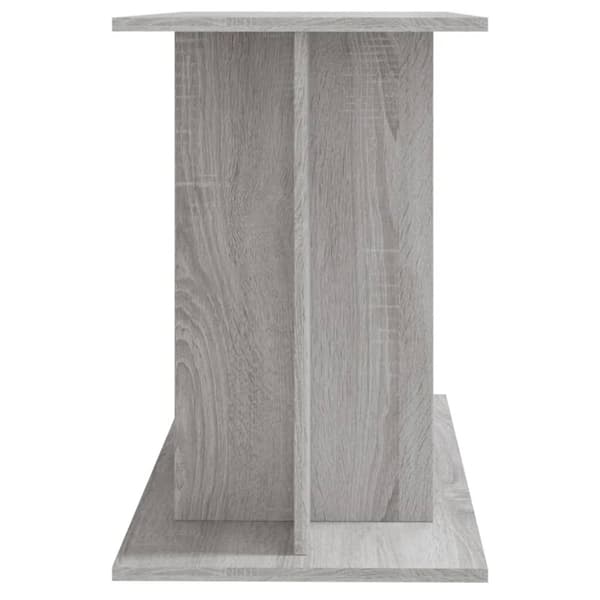 vidaXL Akvaarioteline harmaa Sonoma 100x40x60 cm tekninen puu