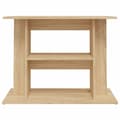Miniatyrbilde 5 av 10: vidaXL Akvariumstativ sonoma eik 80x35x60 cm konstruert tre