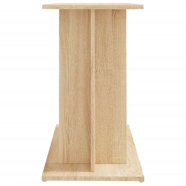 vidaXL Akvaarioteline Sonoma-tammi 80x35x60 cm tekninen puu