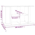 Pikkukuva 9 / 10: vidaXL Akvaarioteline musta 100x40x60 cm tekninen puu