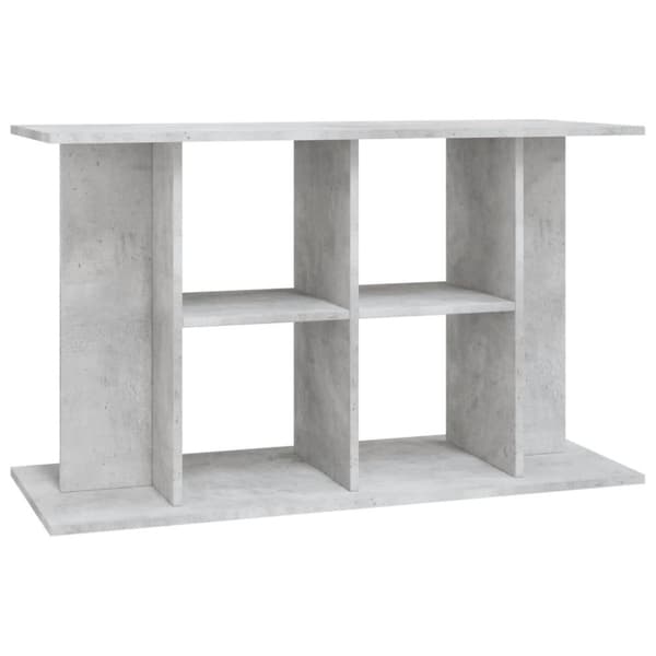 vidaXL akvariebord 100x40x60 cm konstrueret træ betongrå