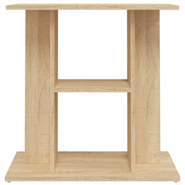 vidaXL akvariebord 60x30x60 cm konstrueret træ sonoma-eg