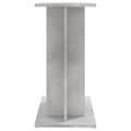Pikkukuva 6 / 10: vidaXL Akvaarioteline betoninharmaa 60x30x60 cm tekninen puu